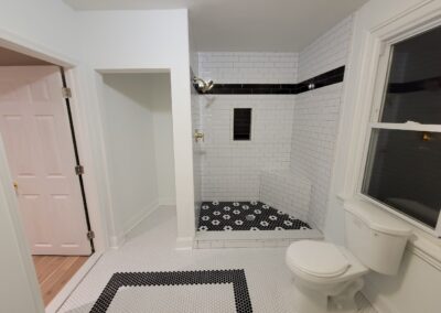 bathroom tiling Matrix Construction 203k contractor in Philadelphia