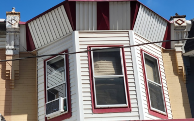 How to Install Siding on a Rowhouse Second Floor Bay Front: Step by Step