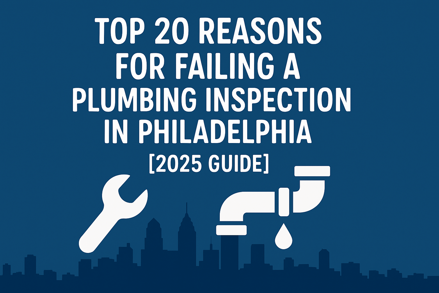 Top 20 Reasons for Failing a Plumbing Inspection in Philadelphia [2025 Guide]