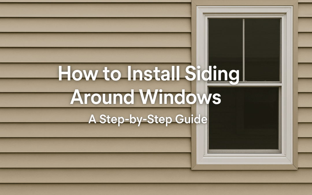 How to Install Siding Around Windows: A Step-by-Step Beginner’s Guide