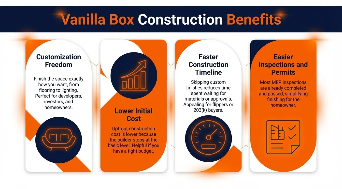 Vanilla Box Construction Benefits - Matrix Construction