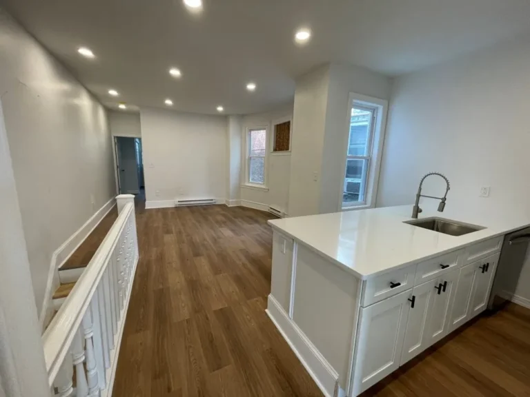 Open first floor after a gut rehab