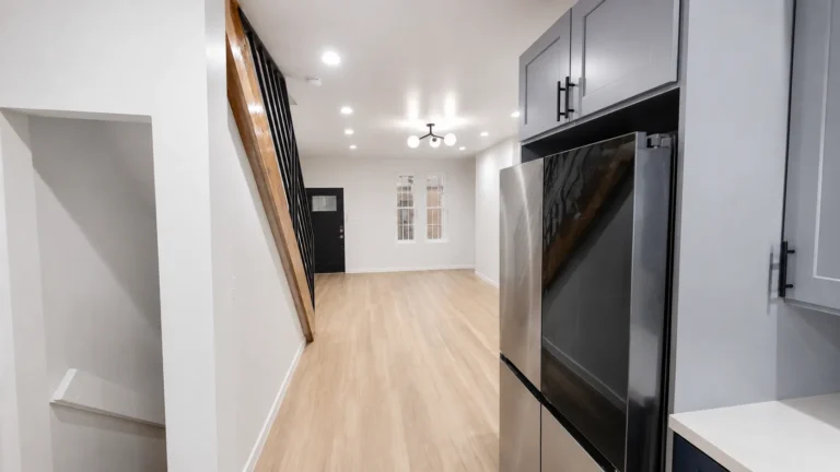 New bathroom in a renovated Philadelphia rowhome