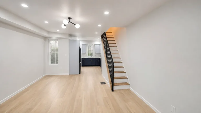 Renovated rowhome interior by MatrixGC